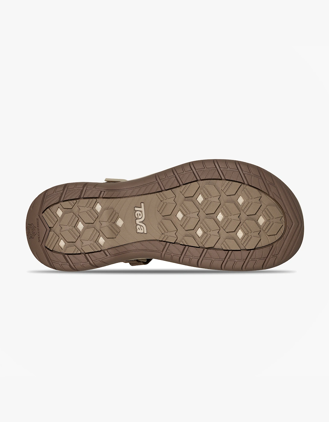 Teva TIRRA SPORT LEATHER Womens Cross Strap Sandals Caribou