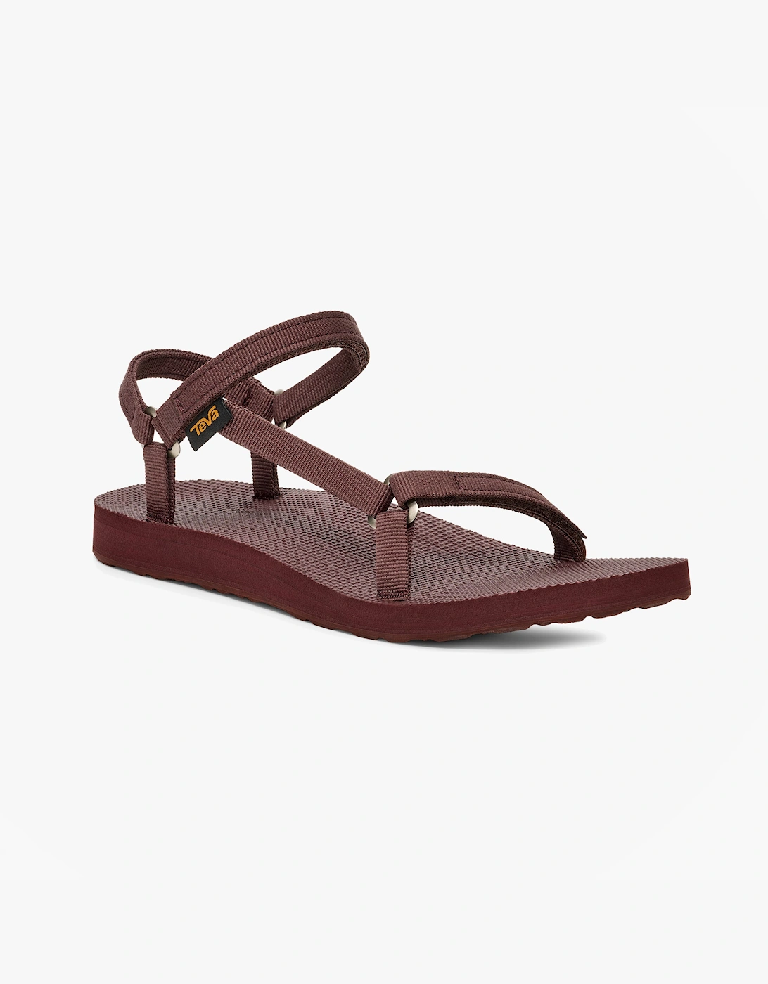 Teva ORIGINAL UNIVERSAL SLIM Womens Cross Strap Sandals Rum Raisin