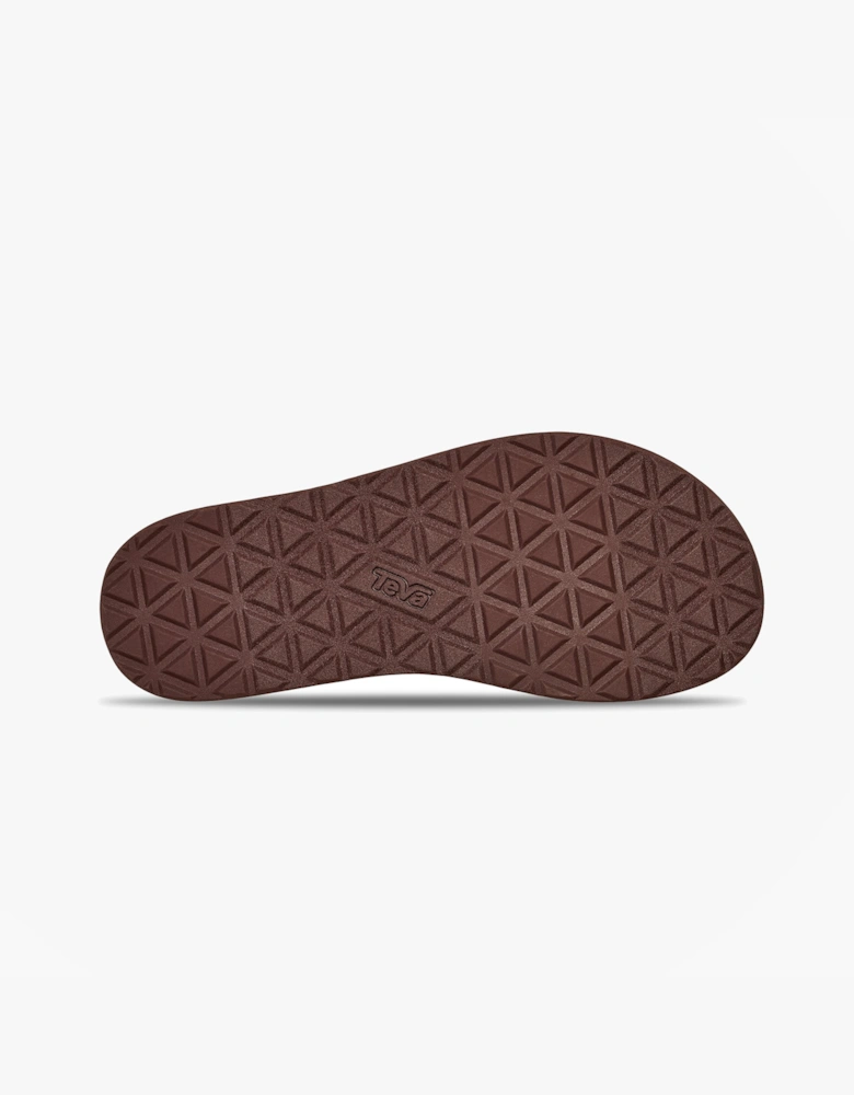 Teva ORIGINAL UNIVERSAL SLIM Womens Cross Strap Sandals Rum Raisin