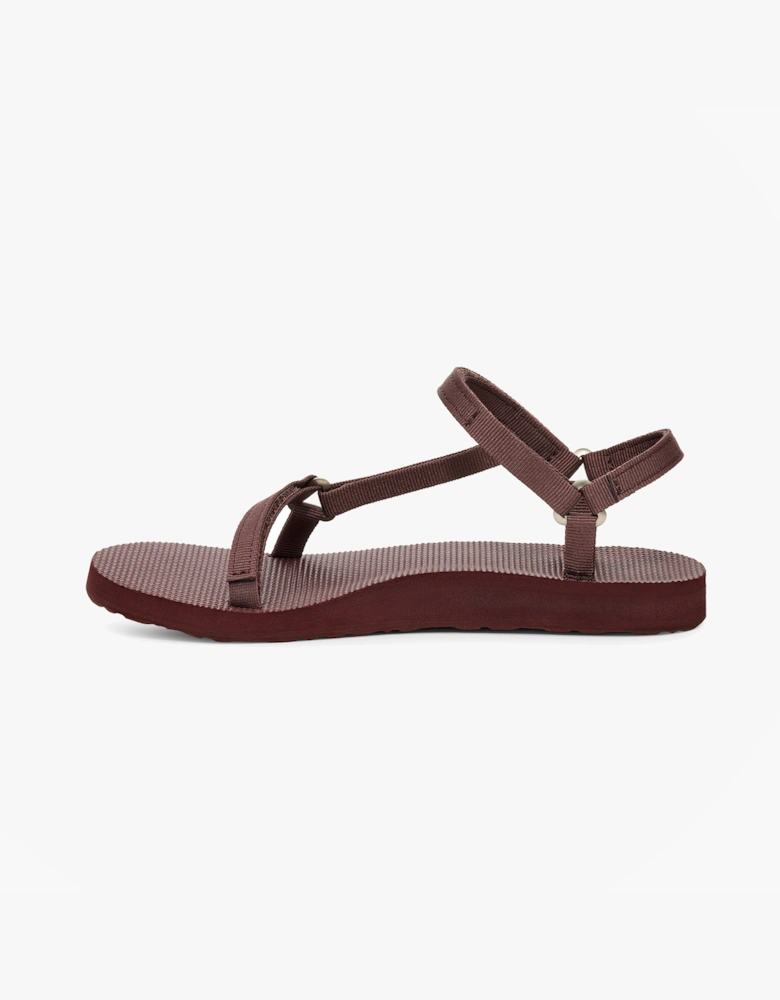 Teva ORIGINAL UNIVERSAL SLIM Womens Cross Strap Sandals Rum Raisin