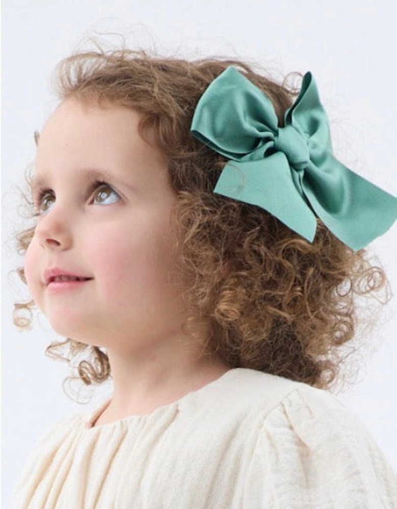 Girls Pale Pink 500 Bow Hair Clip