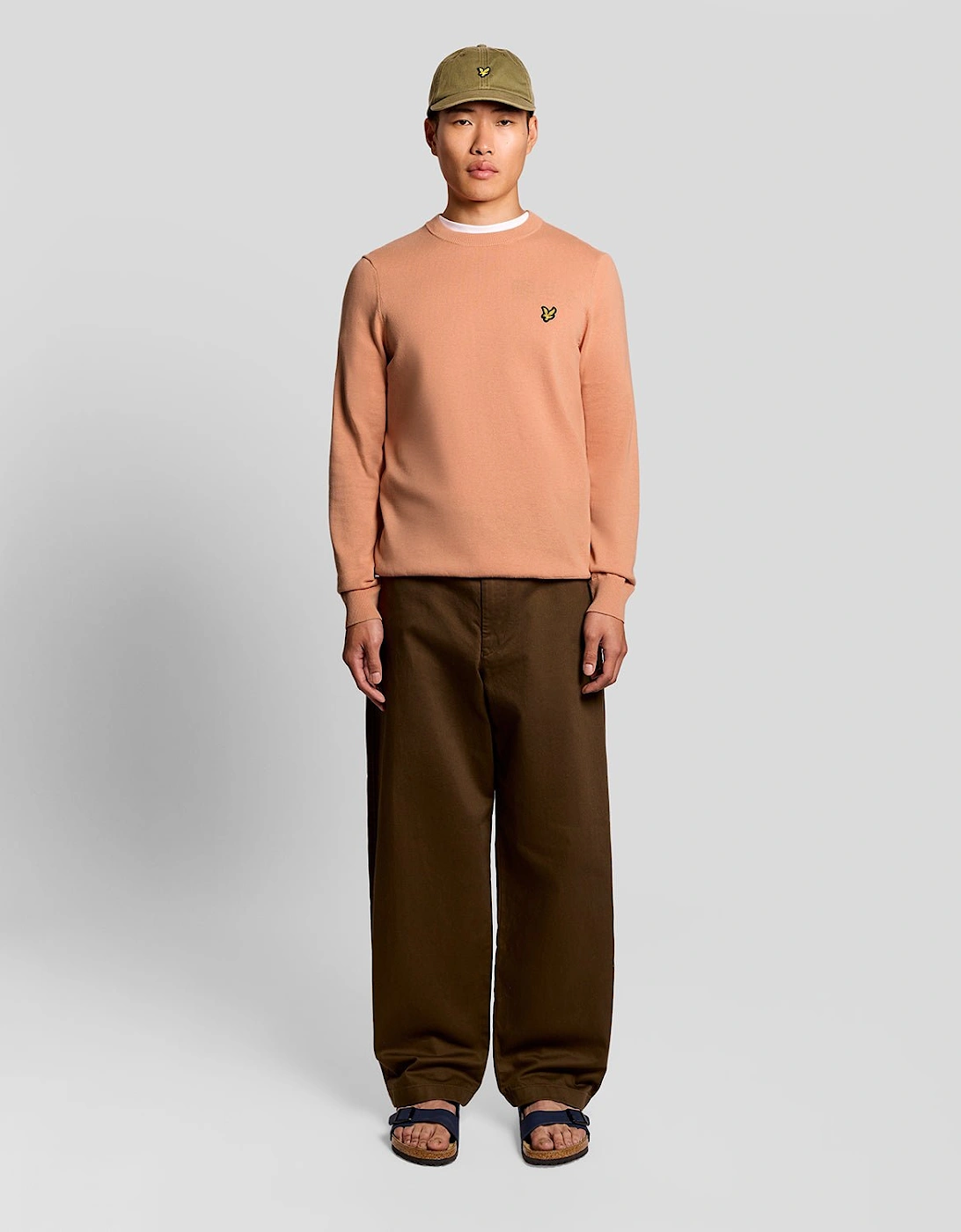 Cotton Crew Neck Jumper