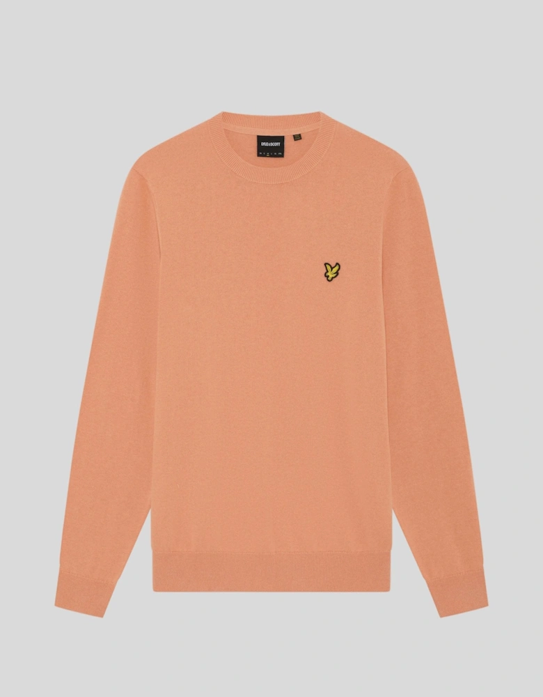 Cotton Crew Neck Jumper