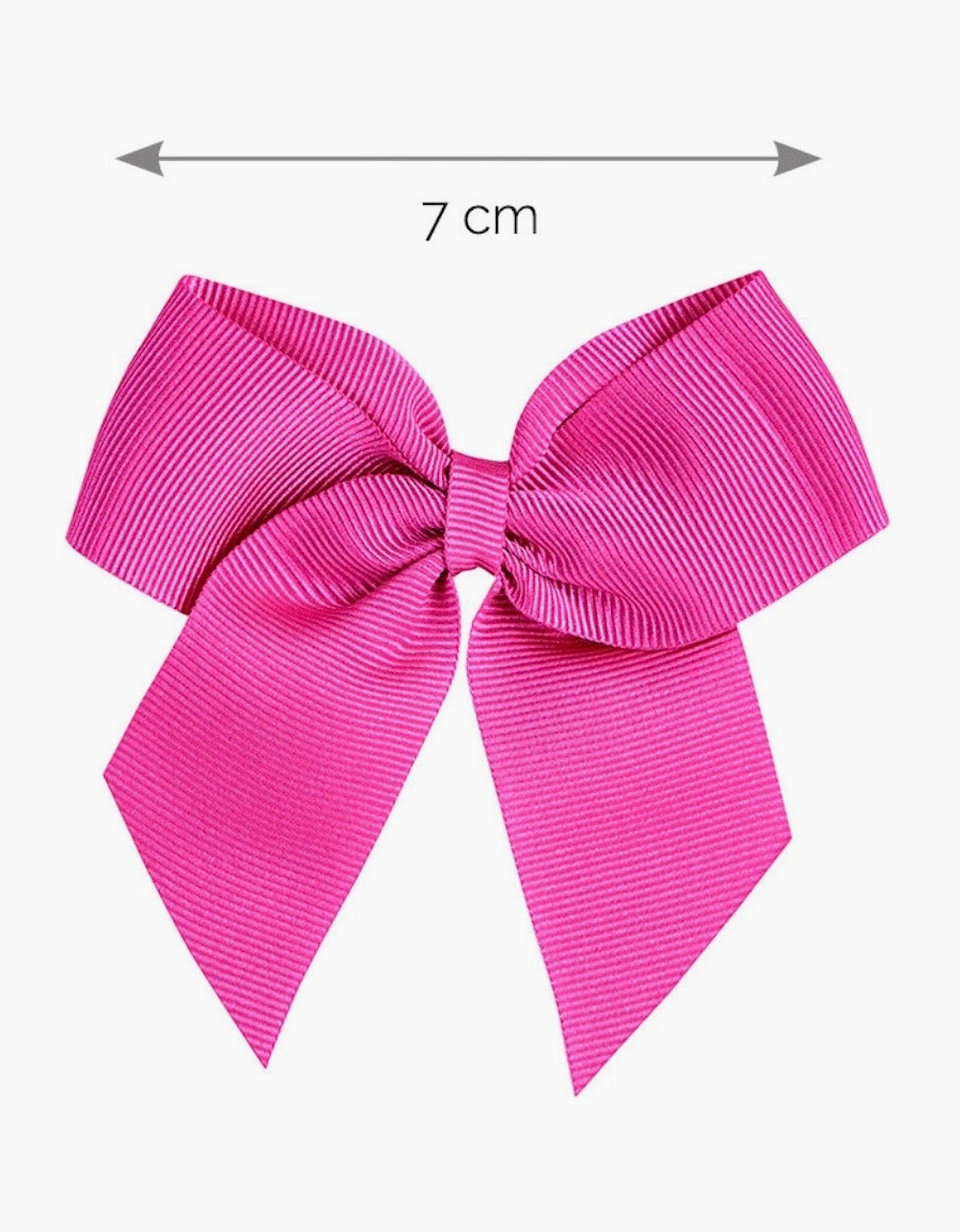 Girls Fuchsia Pink 513 Bow Hair Clip