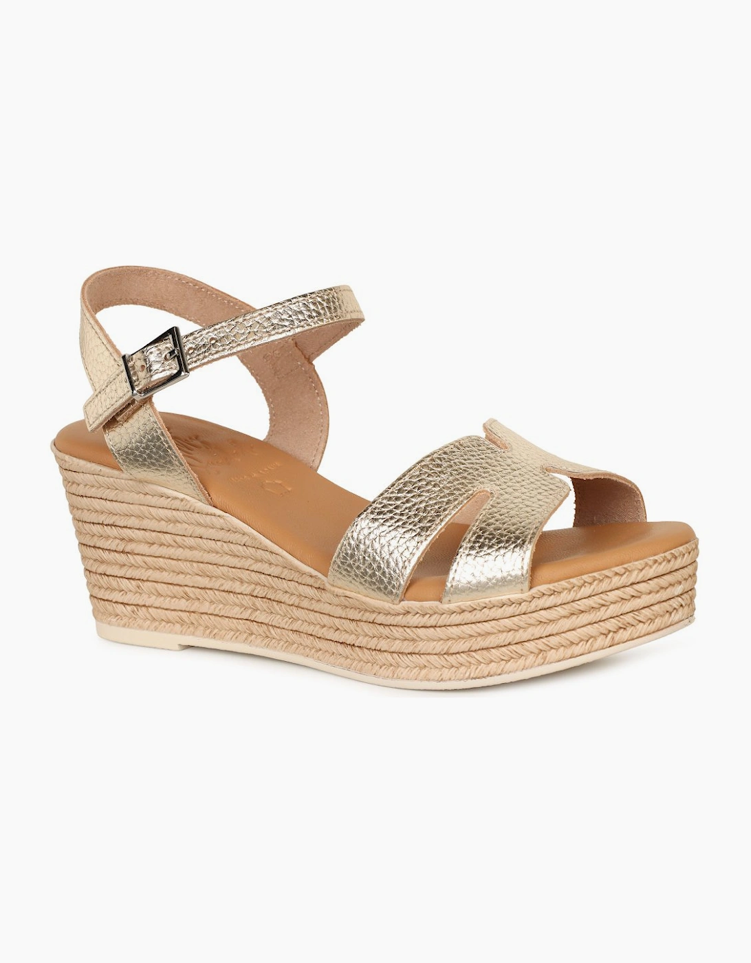 Madrid Womens Espadrille Wedge Heel Sandals, 7 of 6