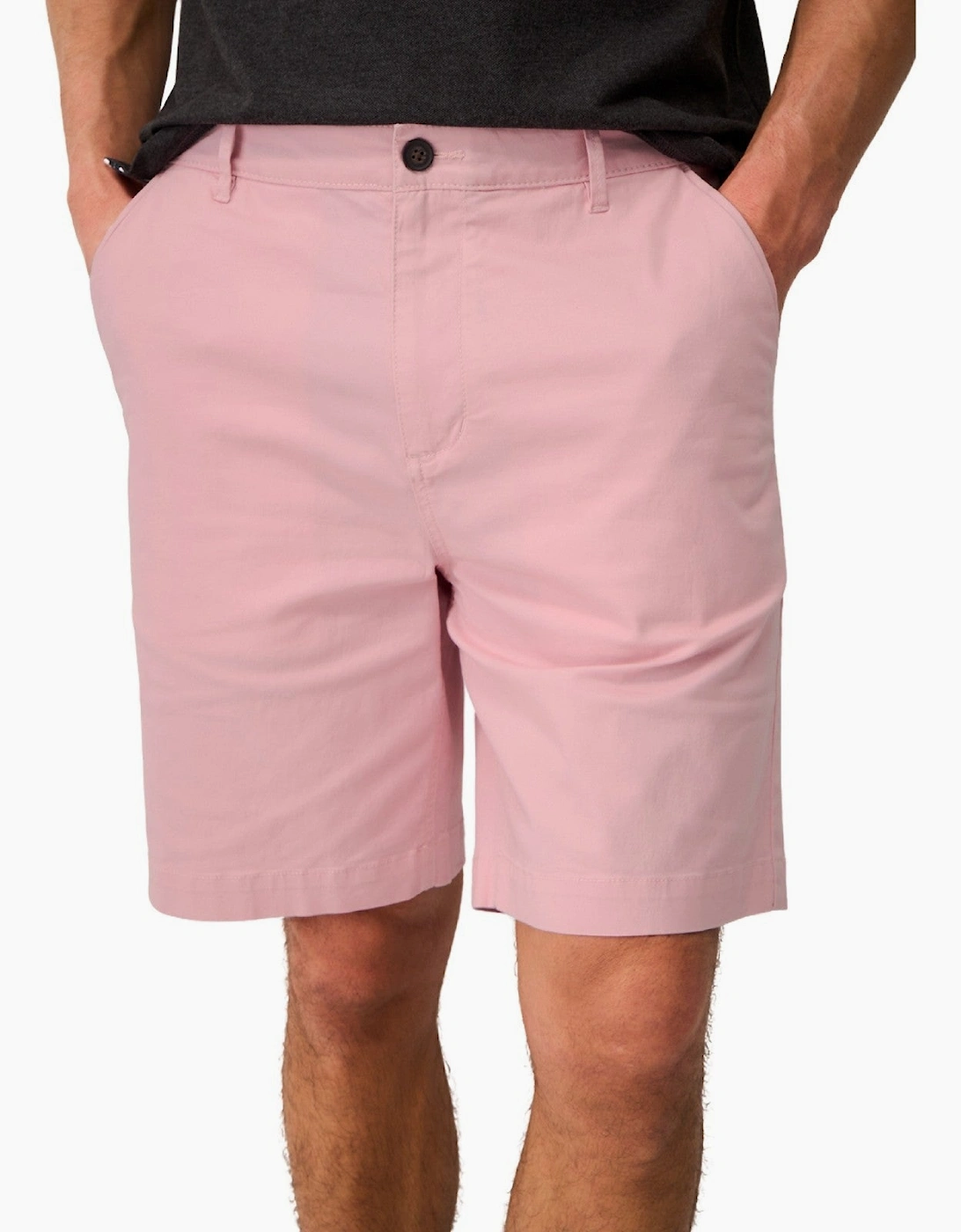 Crew Clothing Men's Crew Clothing Mens Bermuda Chino Shorts - Pink