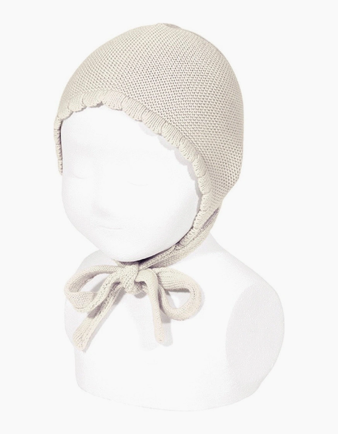 Linen 304 Knit Tie Bonnet, 2 of 1