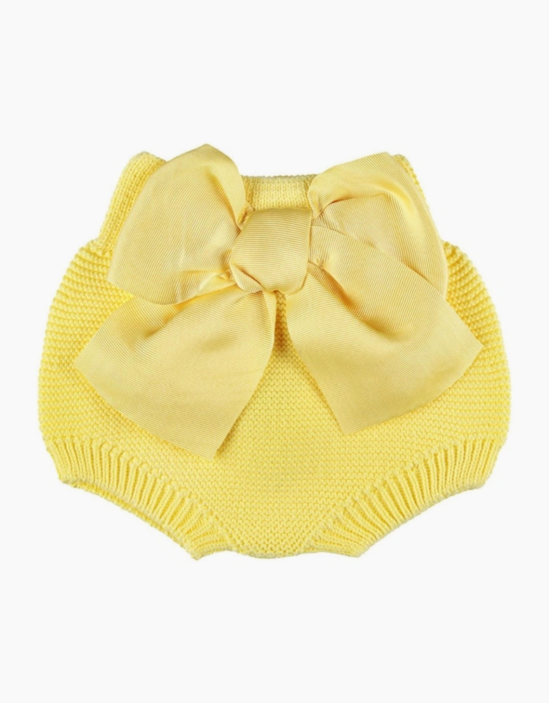 Girls Yellow 631 Bow Jam Pants