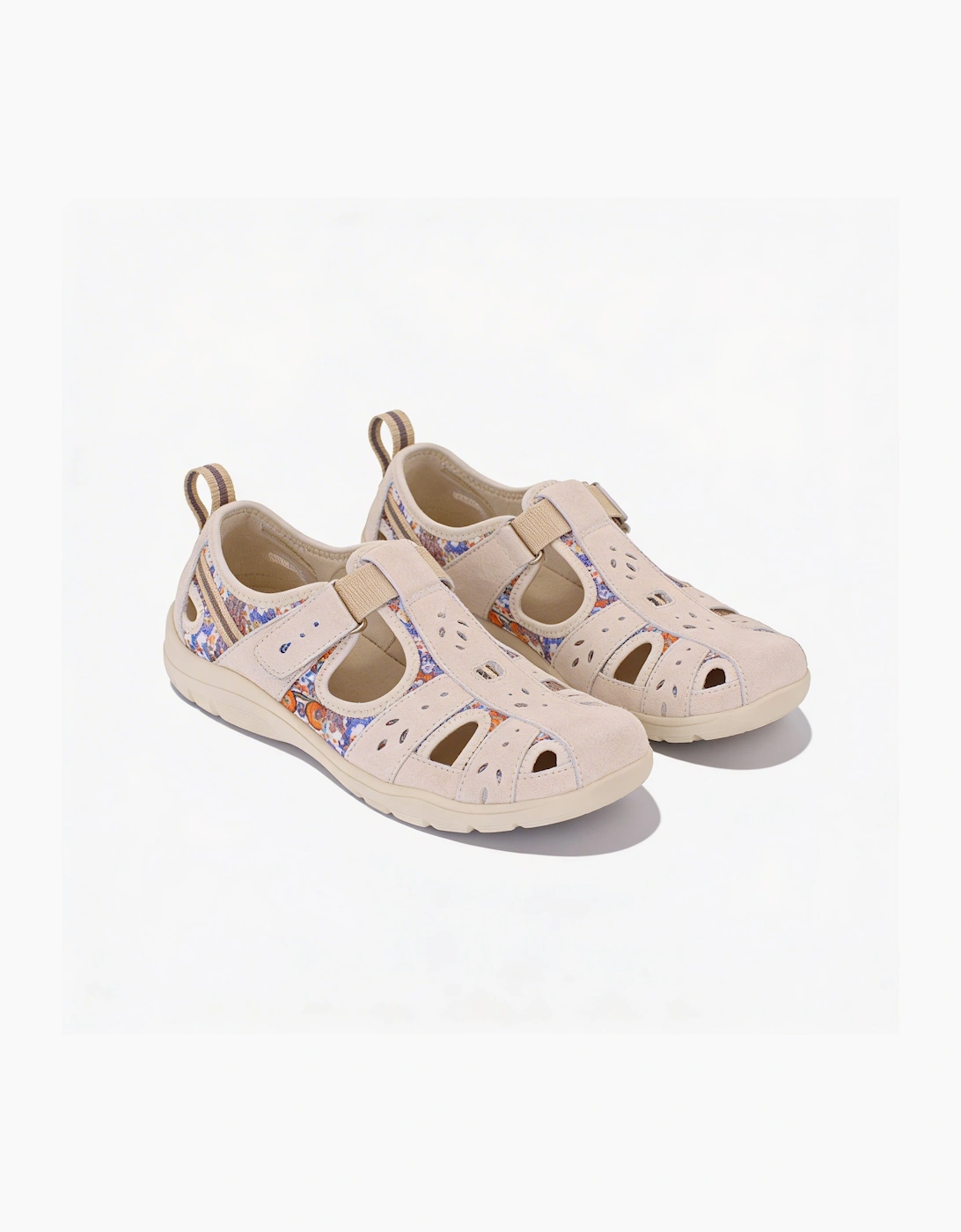 Free Spirit CLEVELAND Womens Casual Shoes Parchment Multi