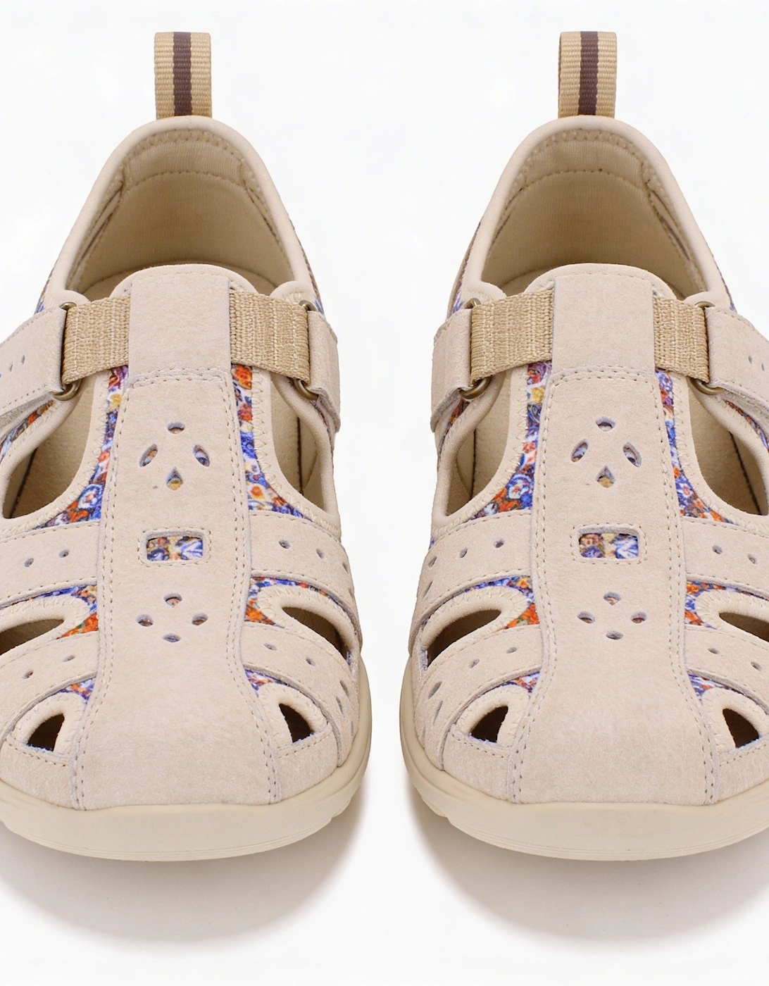 Free Spirit CLEVELAND Womens Casual Shoes Parchment Multi