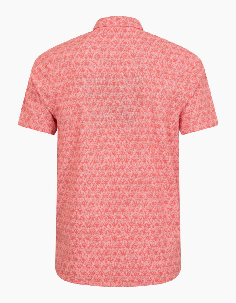 Mountain Warehouse Mens Preston Illustration Leaves Shirt