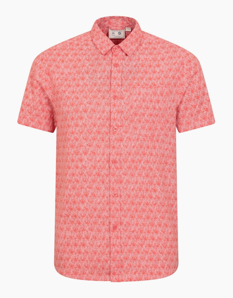 Mountain Warehouse Mens Preston Illustration Leaves Shirt