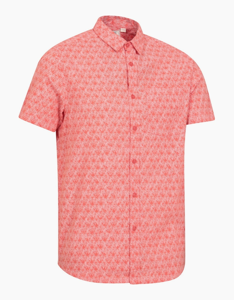 Mountain Warehouse Mens Preston Illustration Leaves Shirt