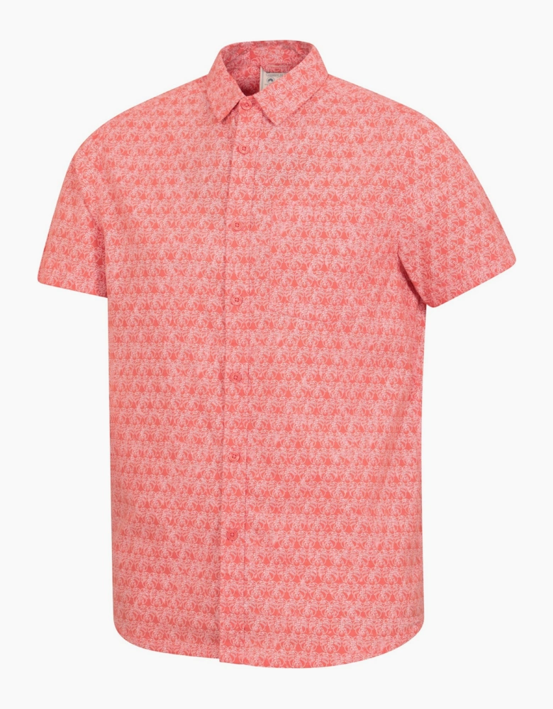 Mountain Warehouse Mens Preston Illustration Leaves Shirt