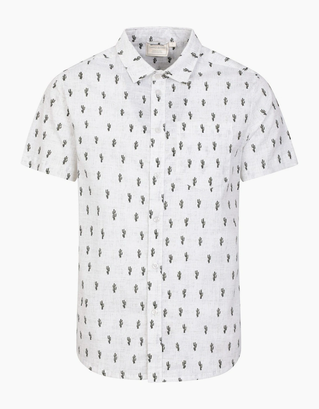 Mountain Warehouse Mens Preston Illustration Shirt, 5 of 4