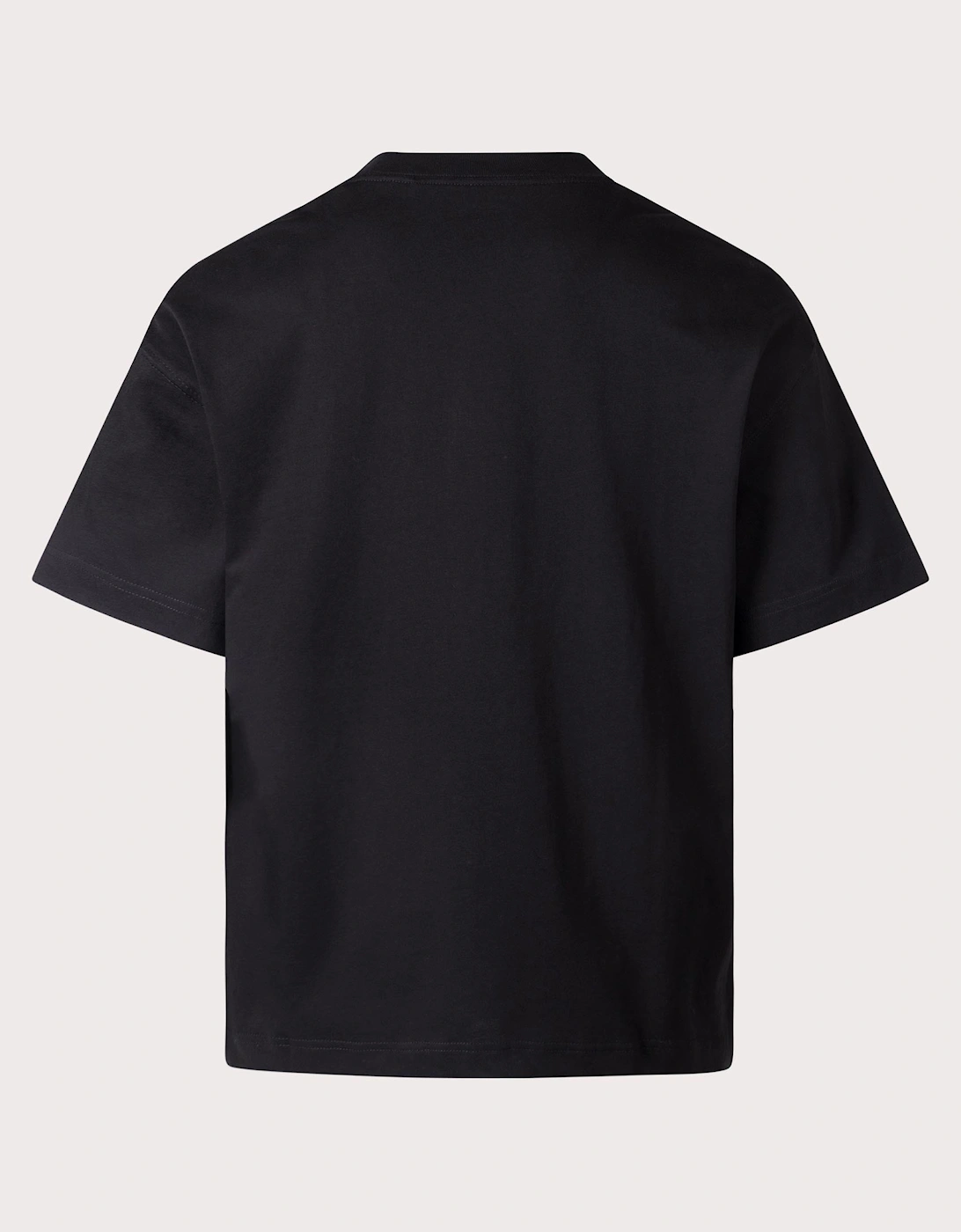 Boxy Loose Fit Signature Script T-Shirt