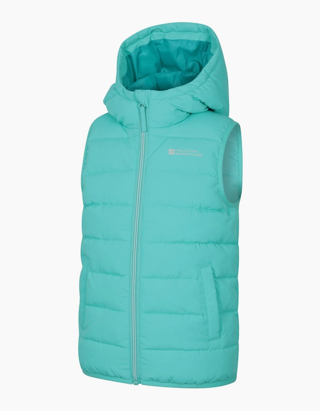 Mountain Warehouse Childrens/Kids Rocko Water Resistant Hooded Sleeveless Body Warmer