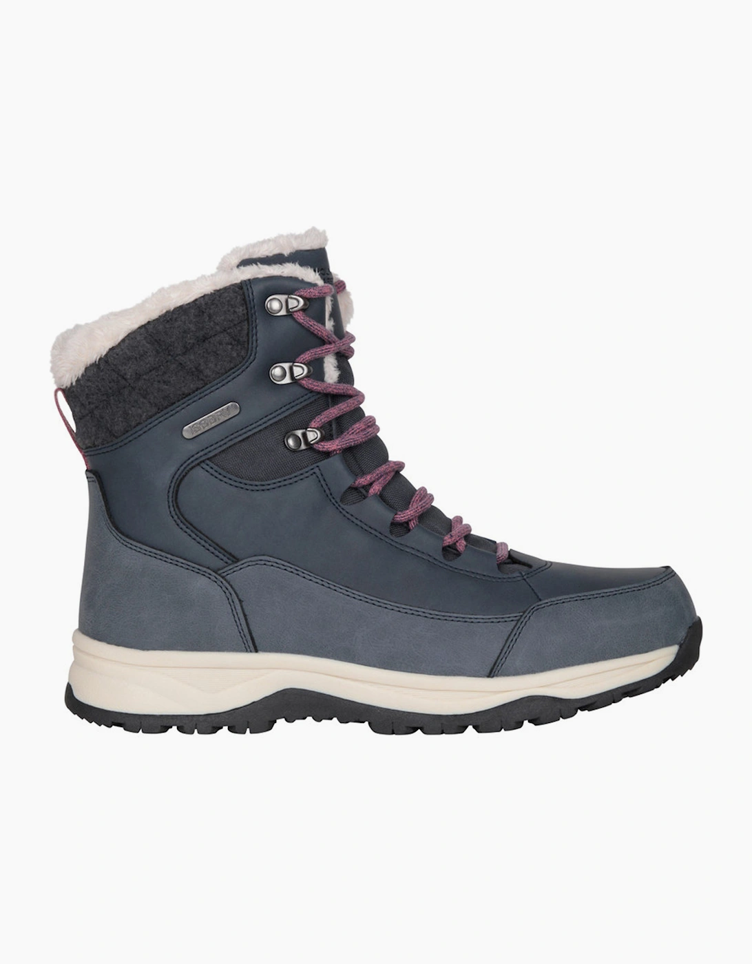 Mountain Warehouse Womens/Ladies Tundra Leather Snow Boots