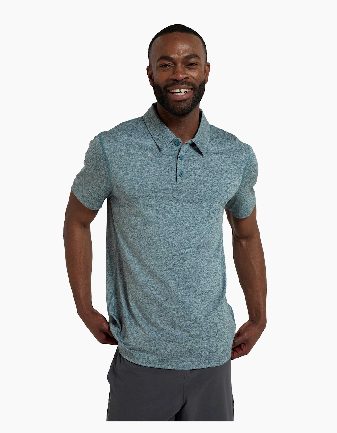 Mountain Warehouse Mens Deuce IsoCool Polo Shirt, 3 of 2