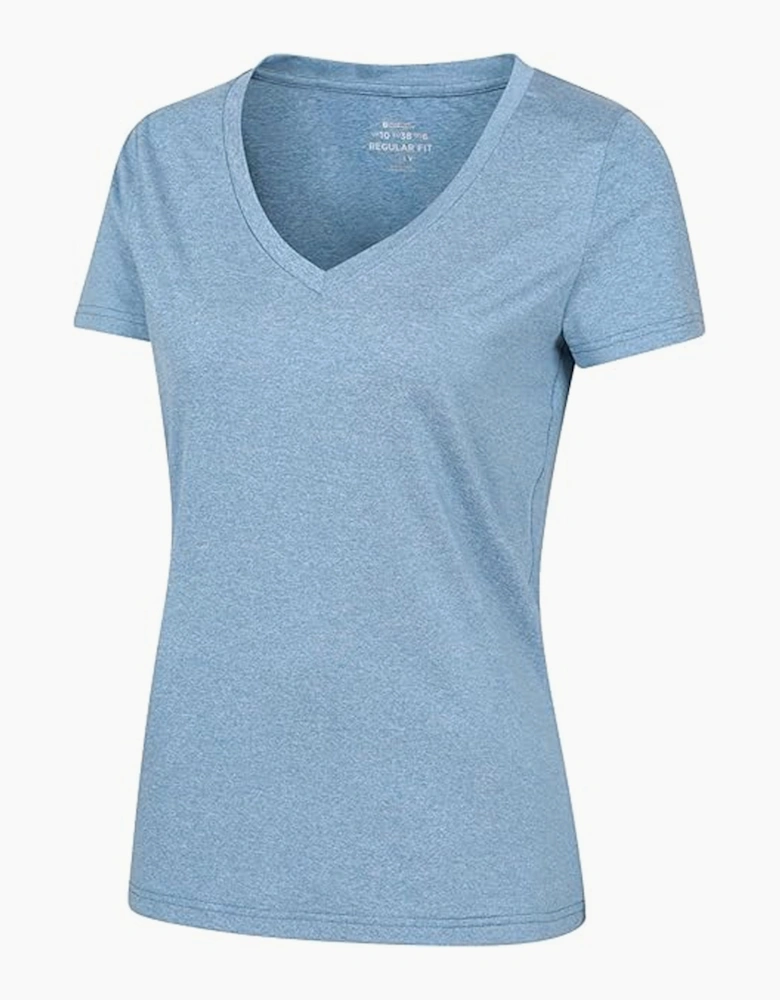 Mountain Warehouse Womens/Ladies Vitality V Neck T-Shirt