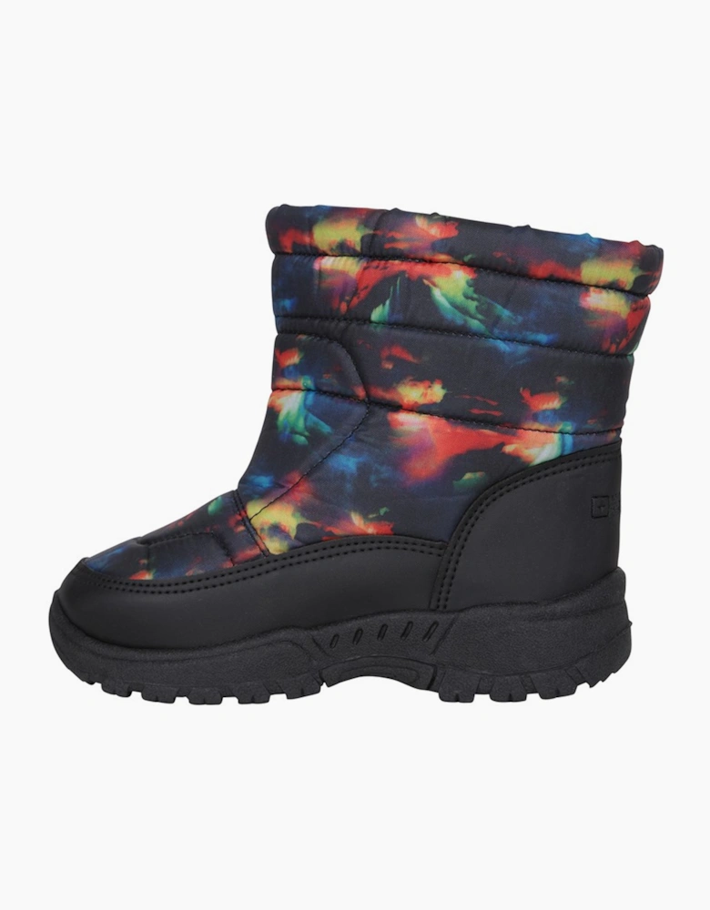 Mountain Warehouse Toddler Caribou Adaptive Tie Dye Snow Boots
