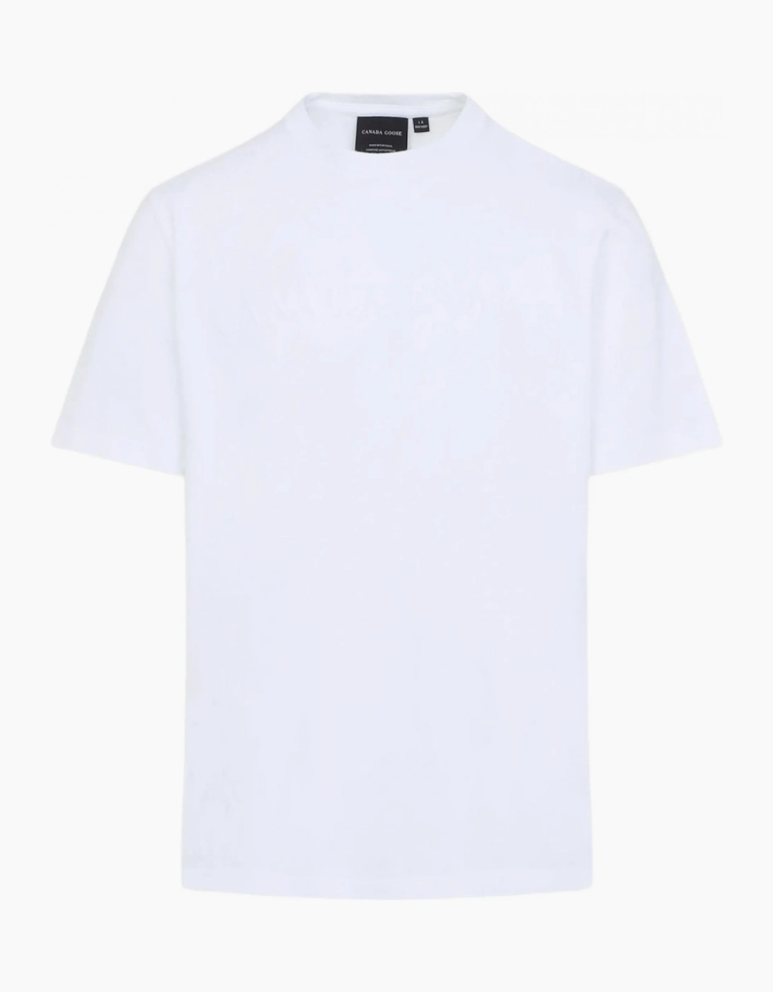 Vantage T-Shirt Embroidery Logo White