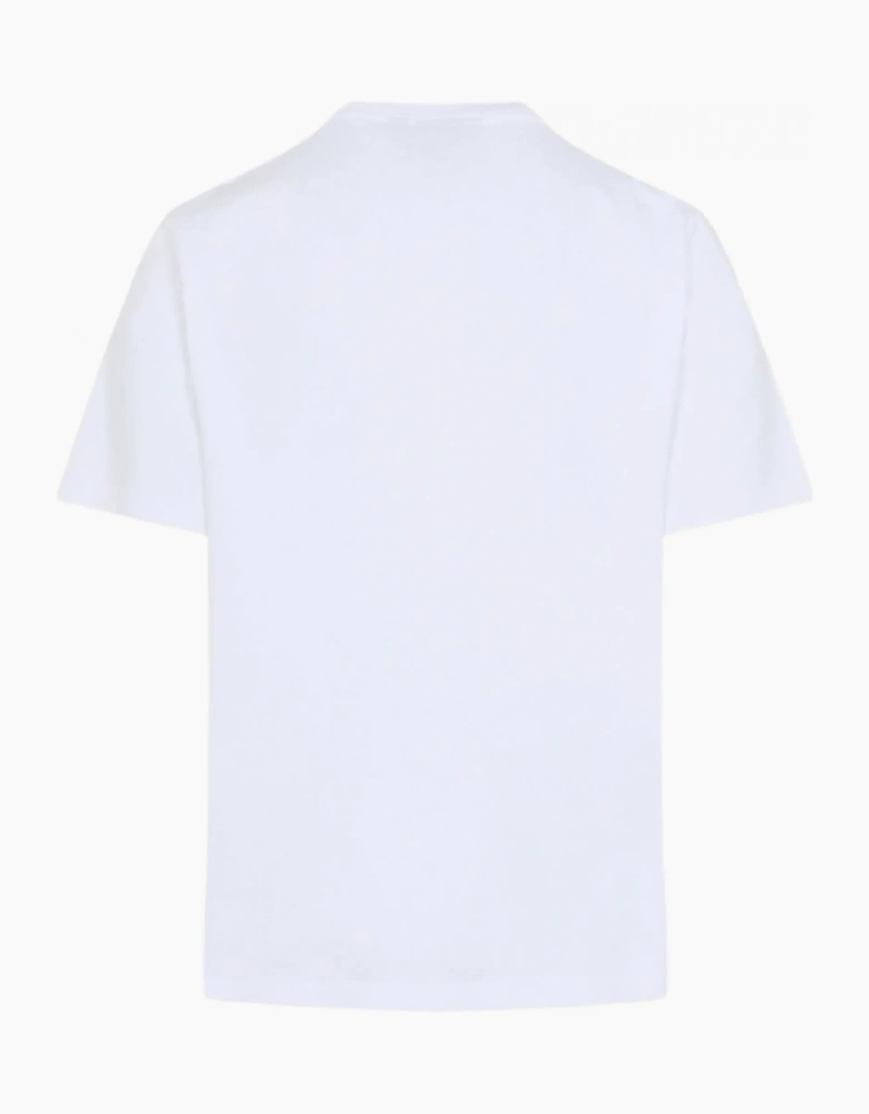 Vantage T-Shirt Embroidery Logo White