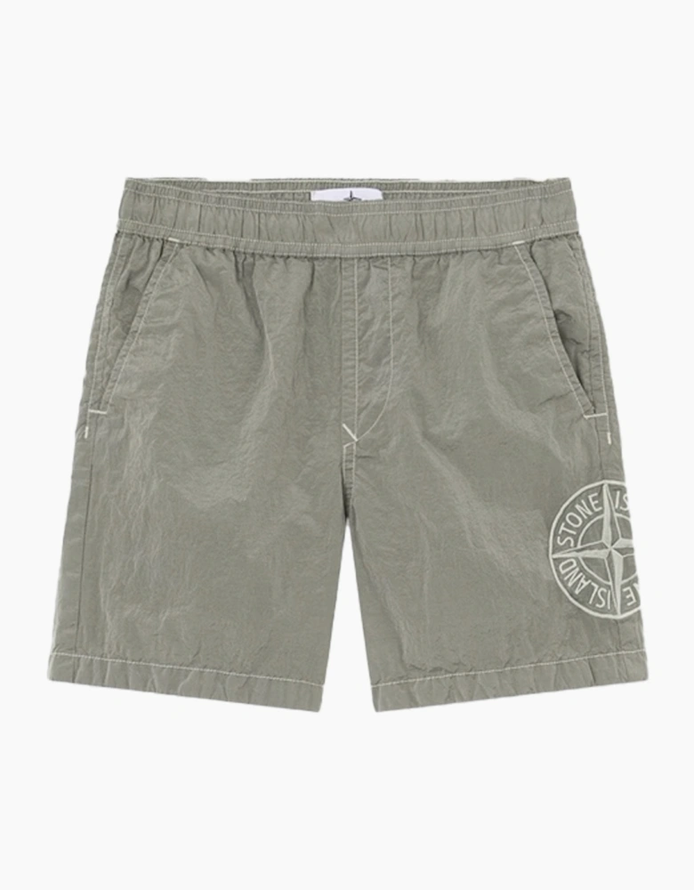 Kids Compass Swimshorts Green