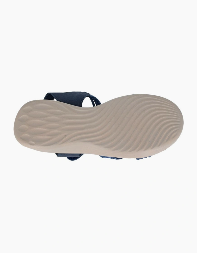 Cipriata ELETTA Womens Cross Strap Sandals Navy Blue