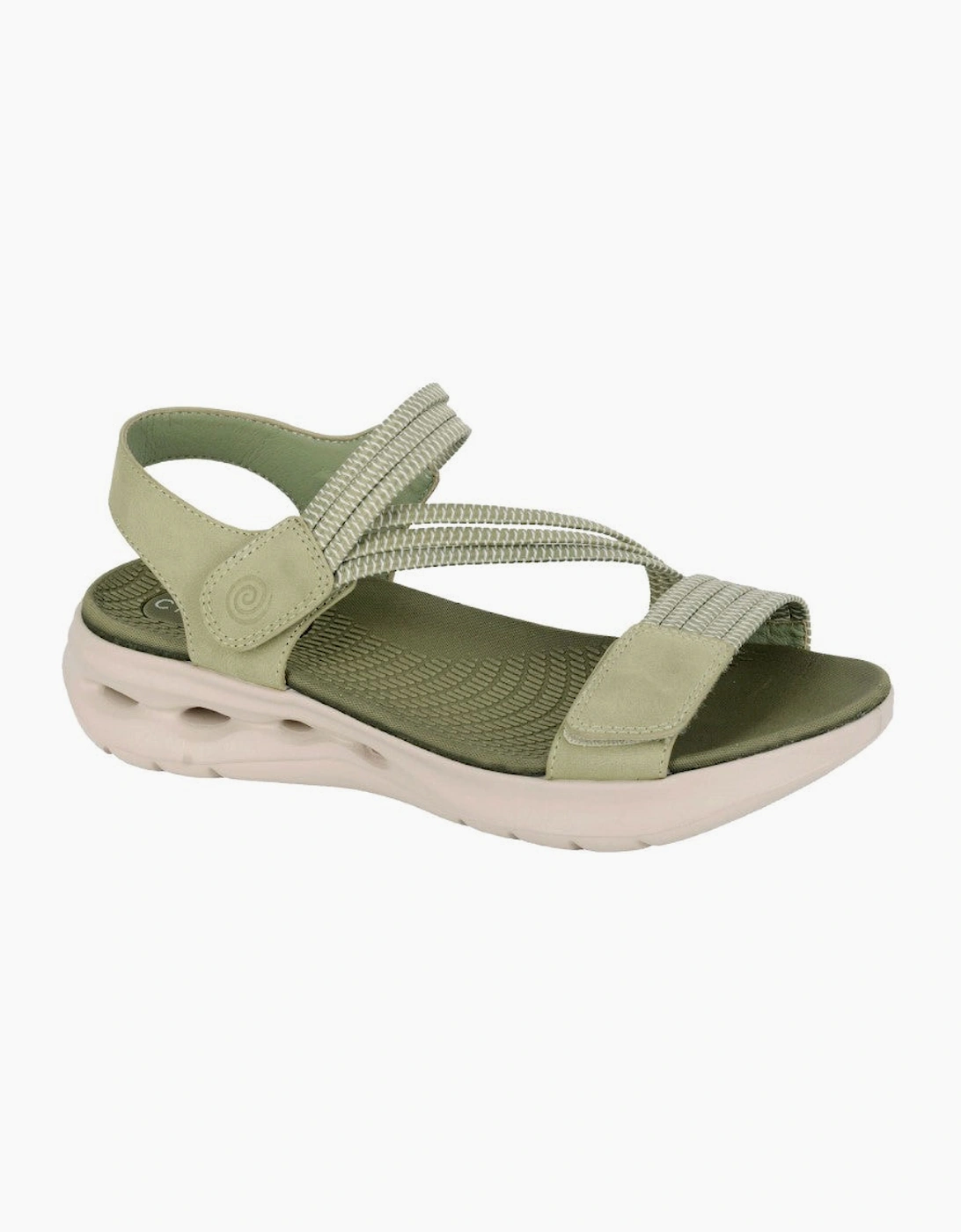 Cipriata ELENA Womens Ankle Strap Sandals Sage Green, 3 of 2