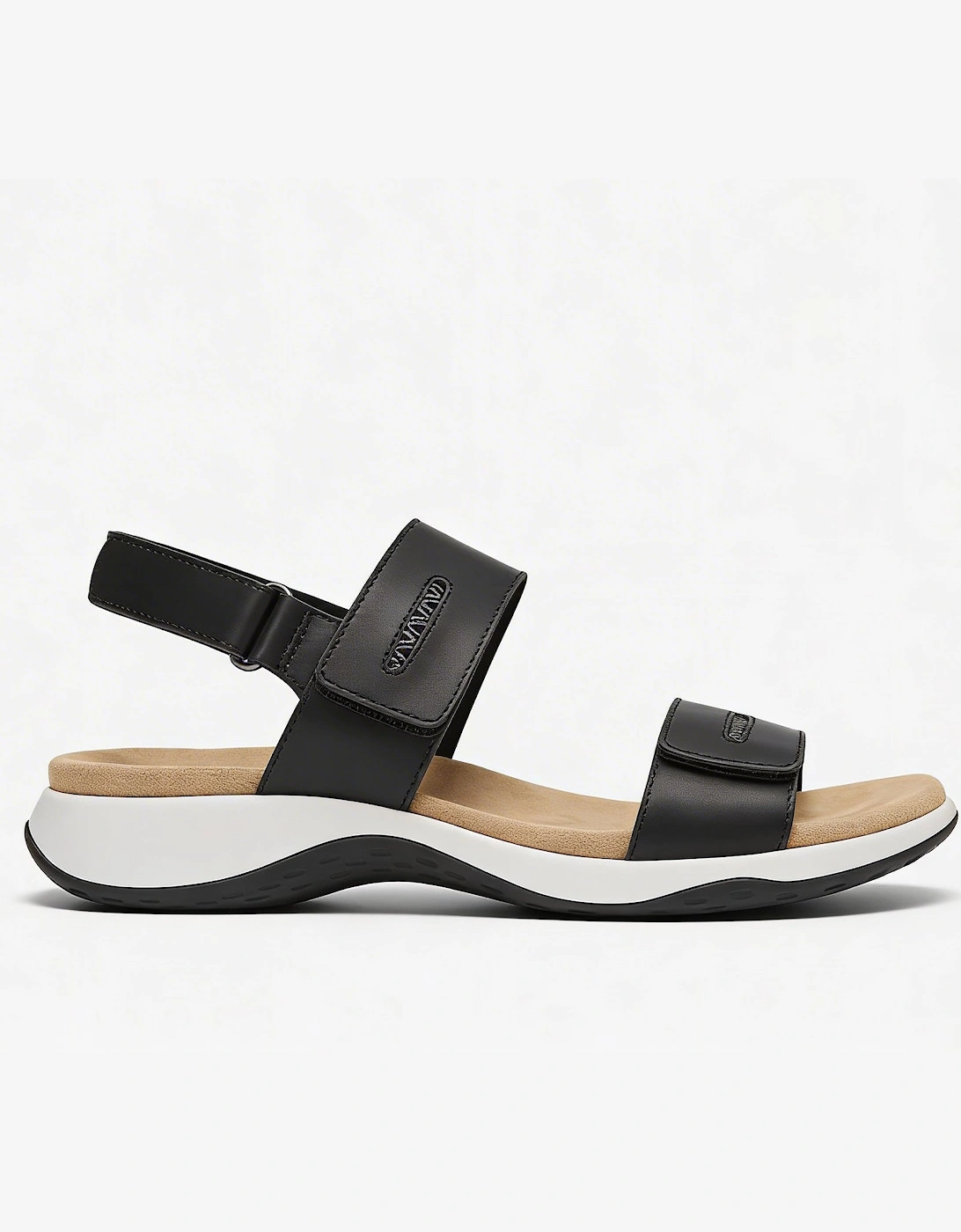 Free Spirit GRENADA Womens Cross Strap Sandals Black