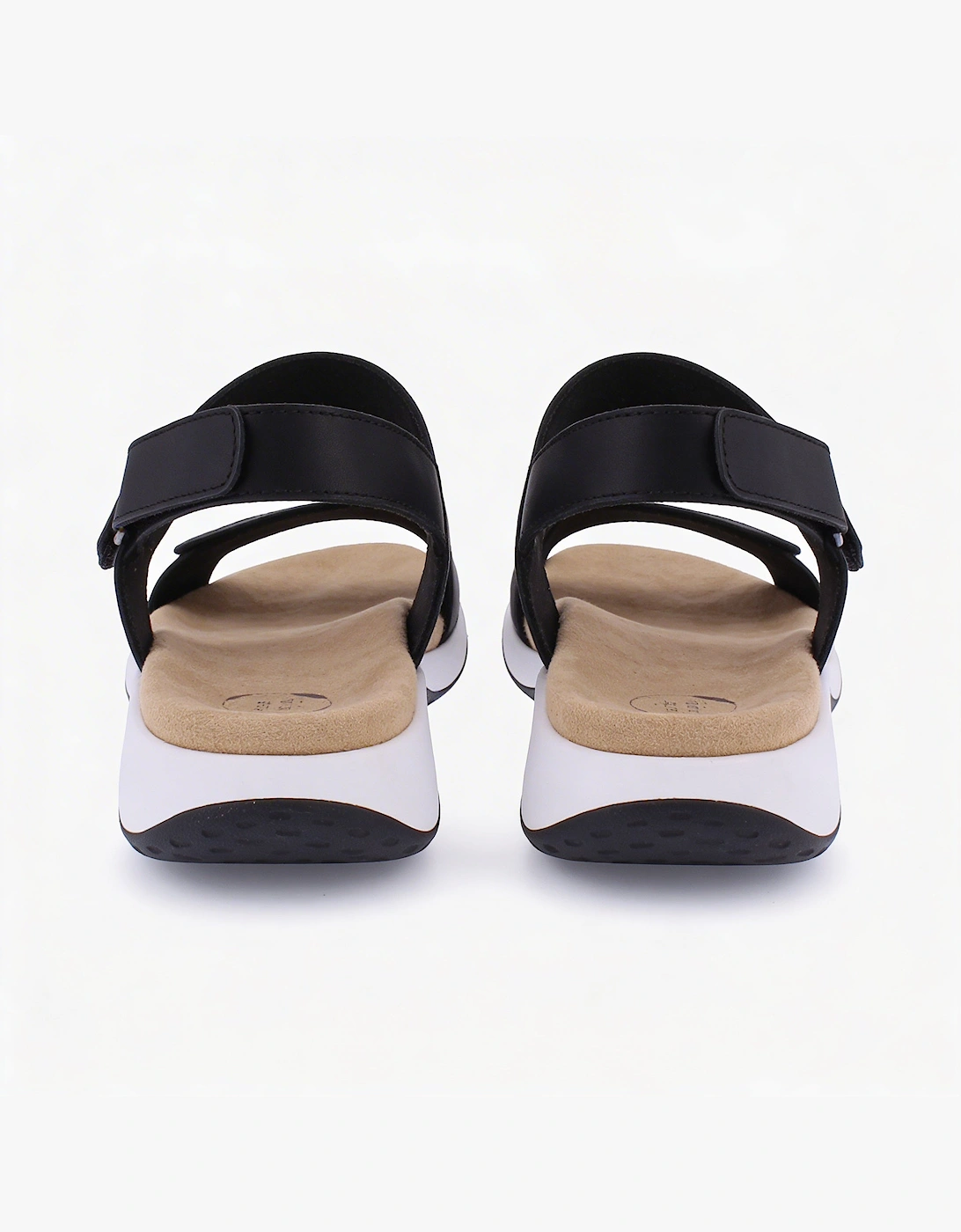 Free Spirit GRENADA Womens Cross Strap Sandals Black