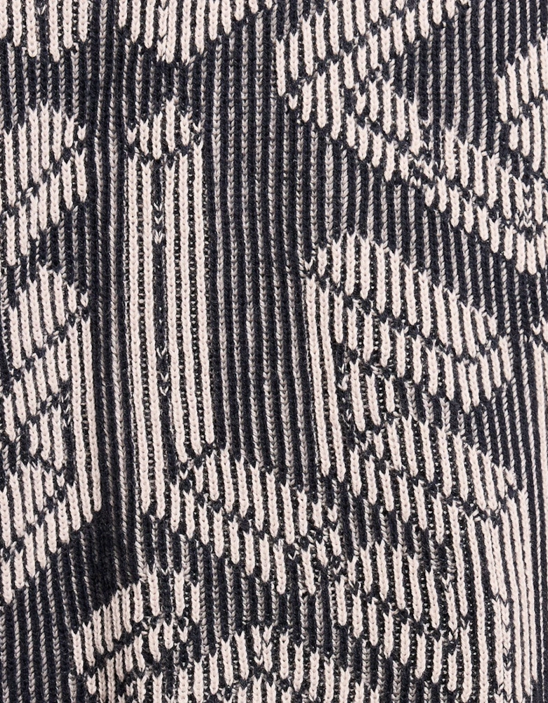 Emblem Ribbed Knitted Shorts
