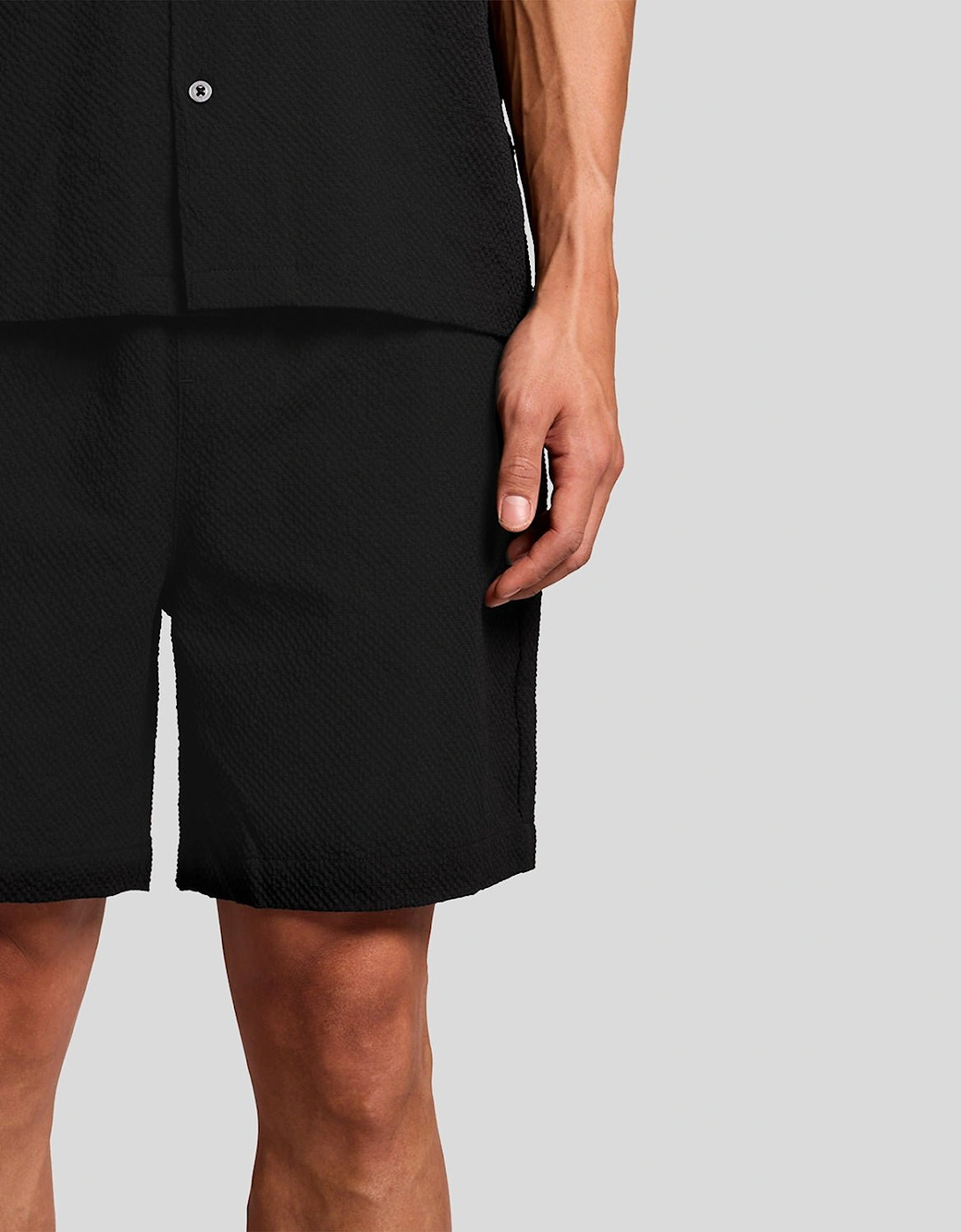 Textured Resort Shorts