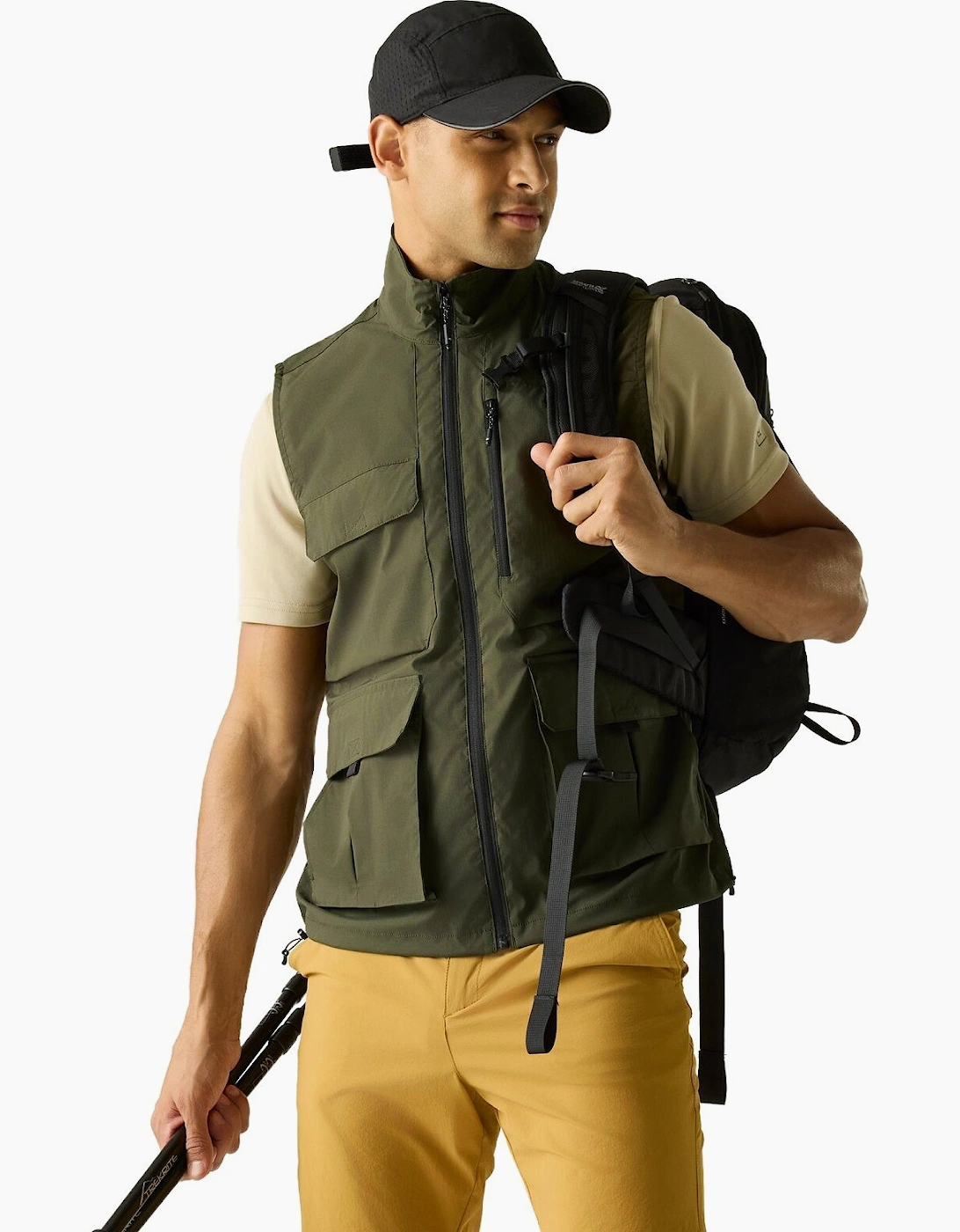 Regatta Mens Anti Insect Travel Light Gilet, 2 of 1