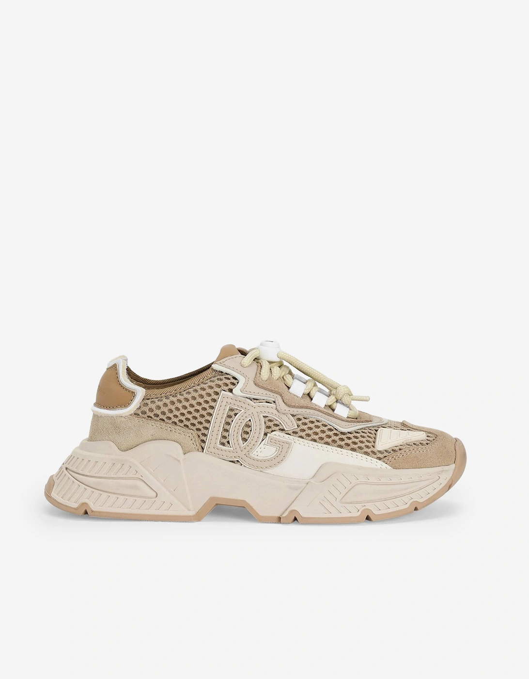Dolce & Gabbana Kids DG Daymaster Trainers in Beige