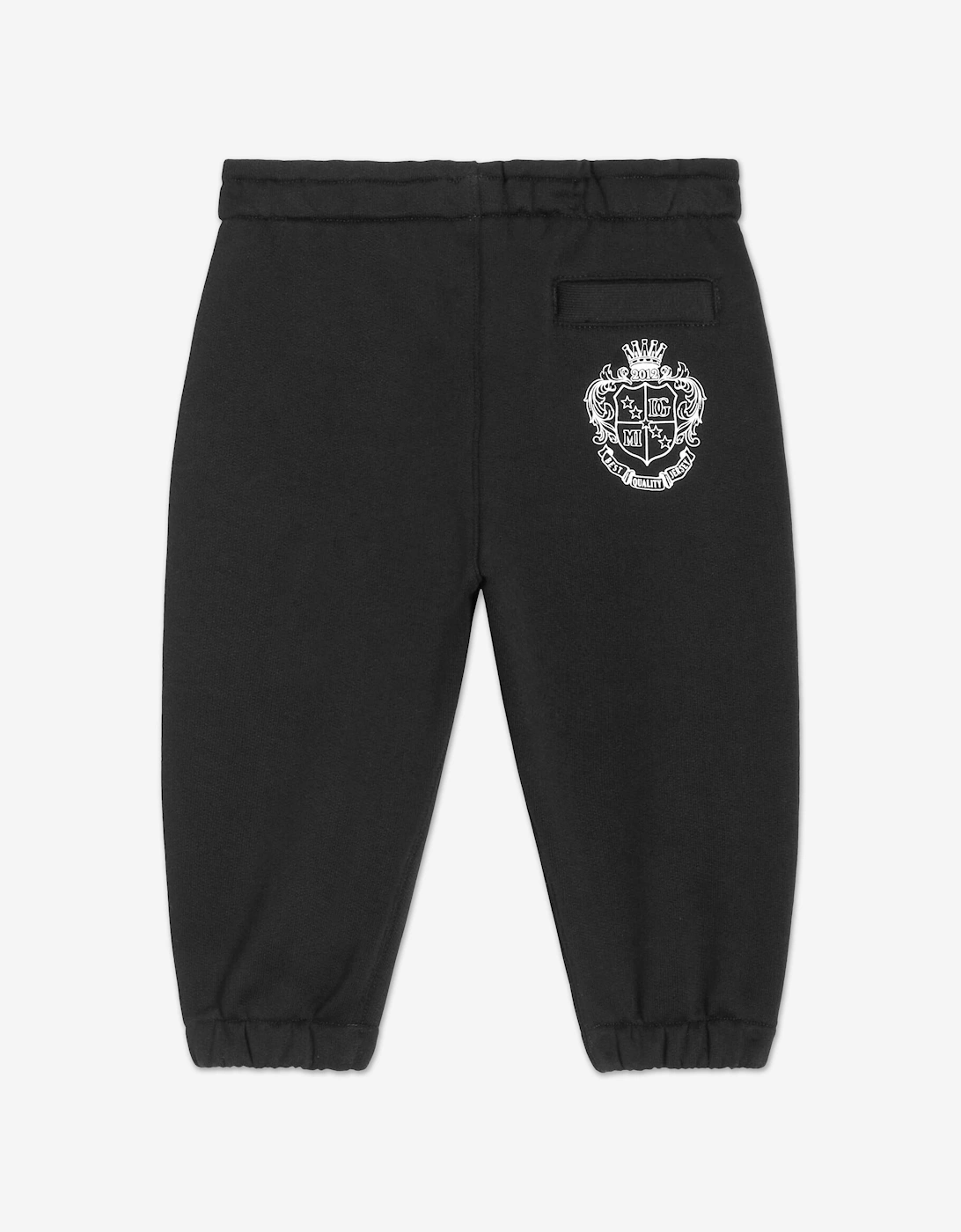 Dolce & Gabbana Baby Boys Shield Logo Joggers in Black