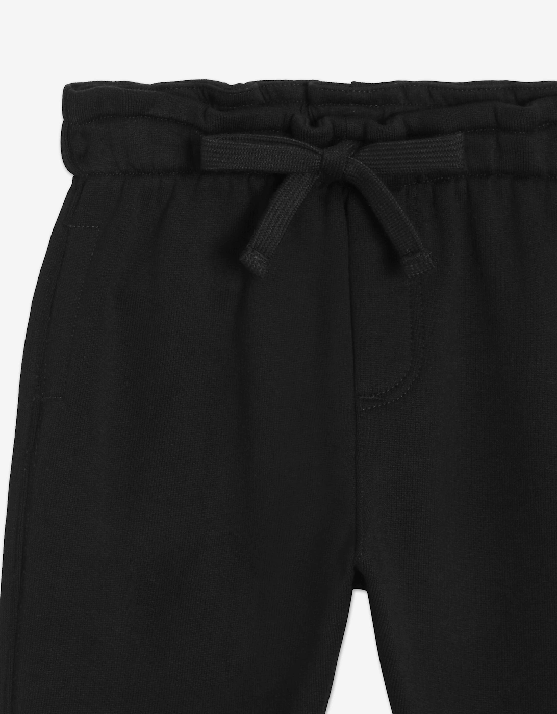 Dolce & Gabbana Baby Boys Shield Logo Joggers in Black