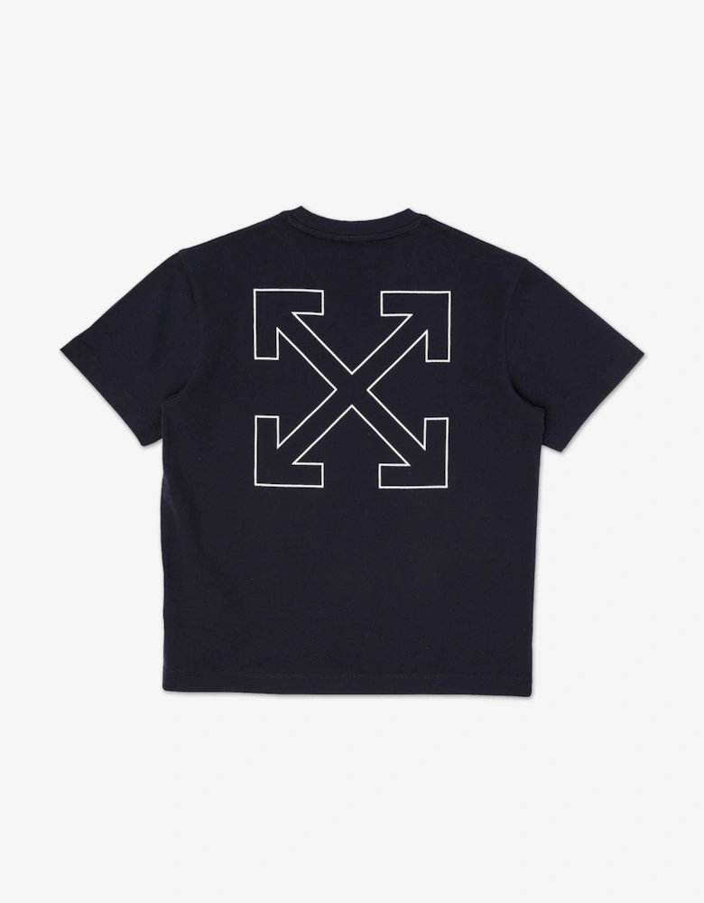 Off-White Kids Off Stamp 2 Pack T-Shirt Set in Black