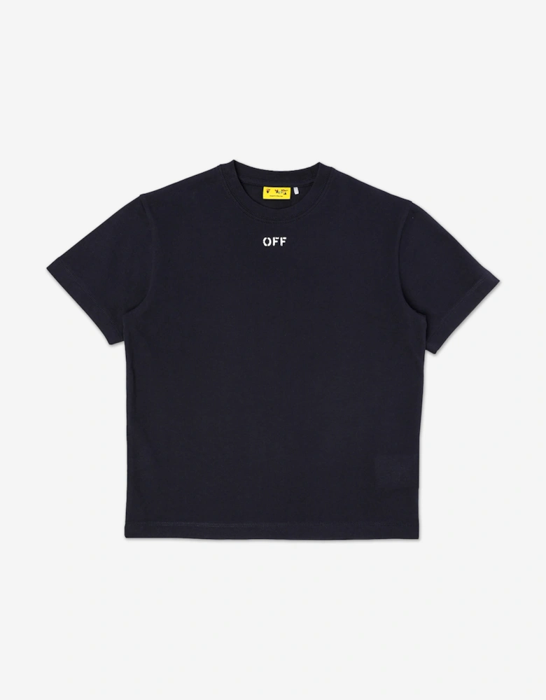 Off-White Kids Off Stamp 2 Pack T-Shirt Set in Black