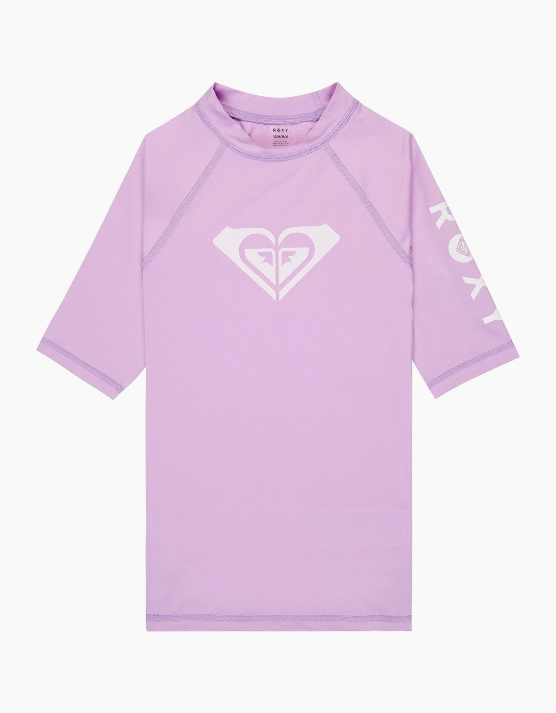 Roxy Kids Wholehearted Short Sleeve Rash Vest, 2 of 1