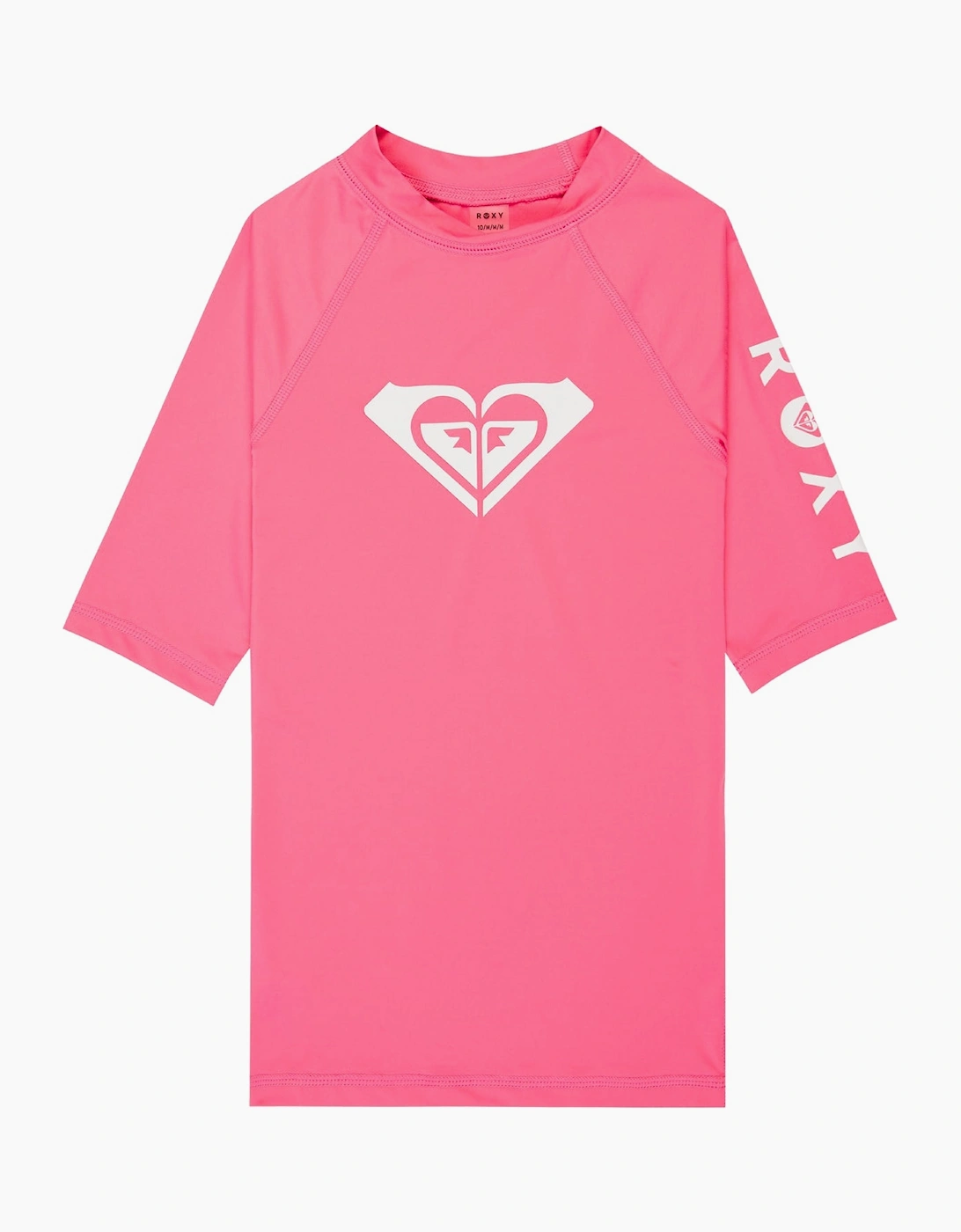 Roxy Kids Wholehearted Short Sleeve Rash Vest, 2 of 1