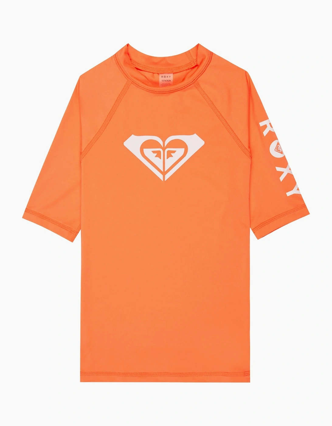Roxy Kids Wholehearted Short Sleeve Rash Vest, 2 of 1