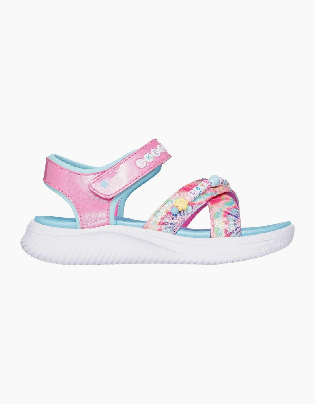 Jumpsters Tie Dye BFFS Girls Sandals