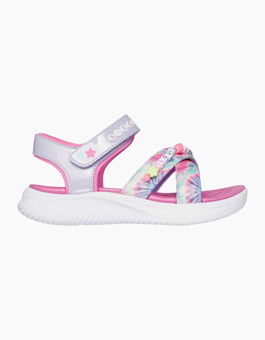 Jumpsters Tie Dye BFFS Girls Sandals