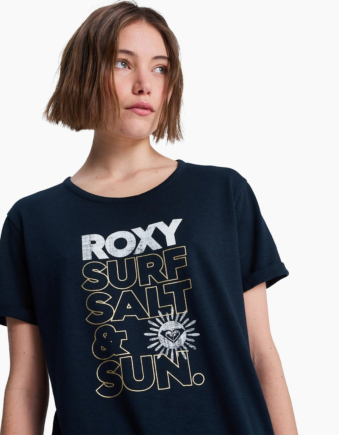 Roxy Womens VL Oceanwa Regu Short Sleeve T-Shirt