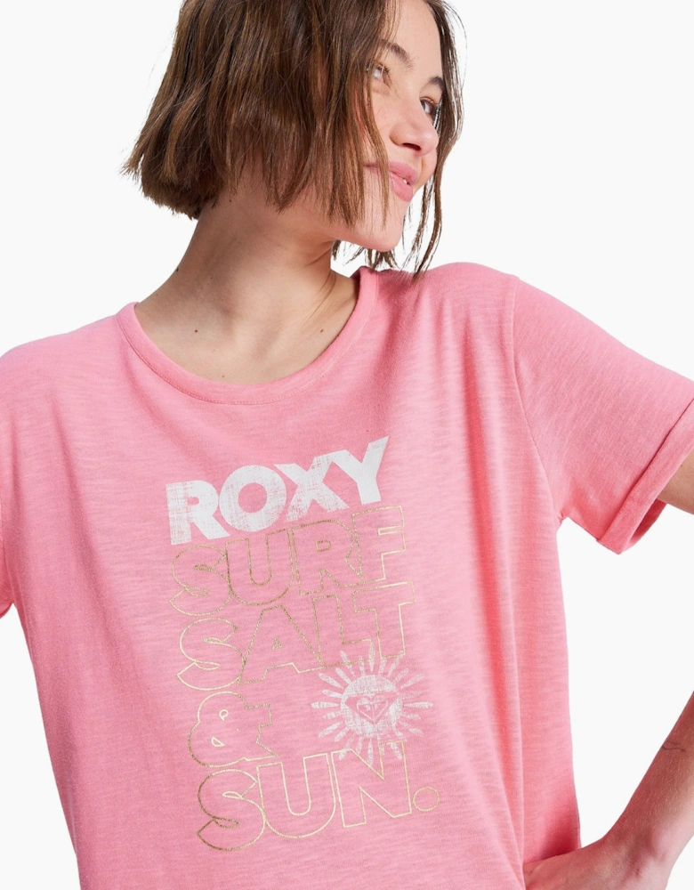 Roxy Womens VL Oceanwa Regu Short Sleeve T-Shirt