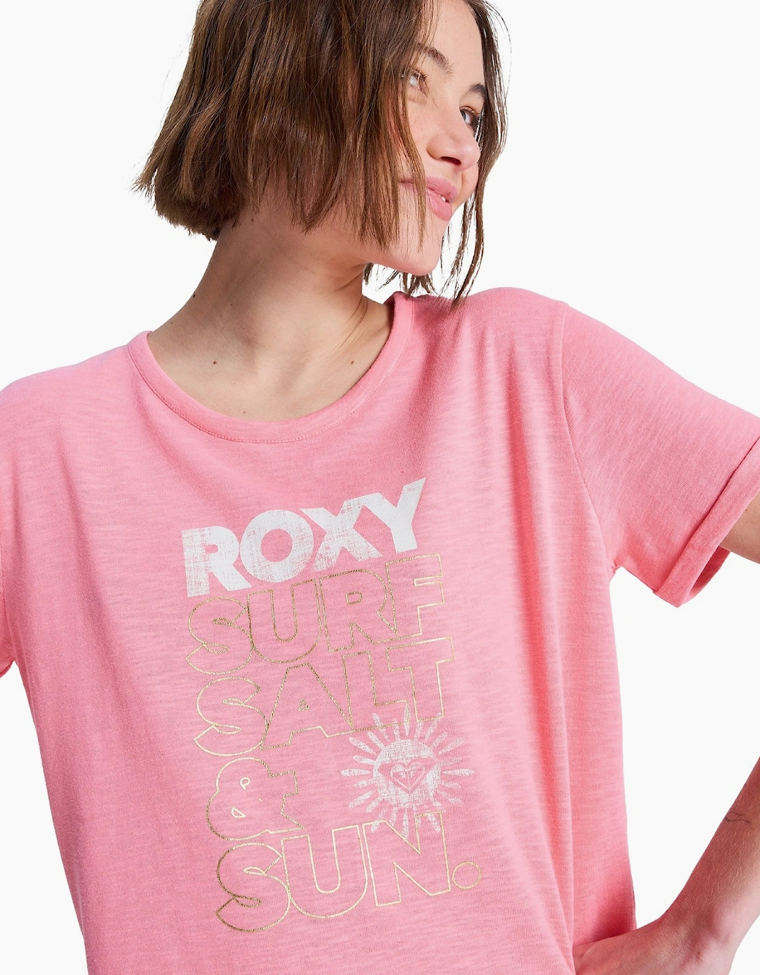 Roxy Womens VL Oceanwa Regu Short Sleeve T-Shirt