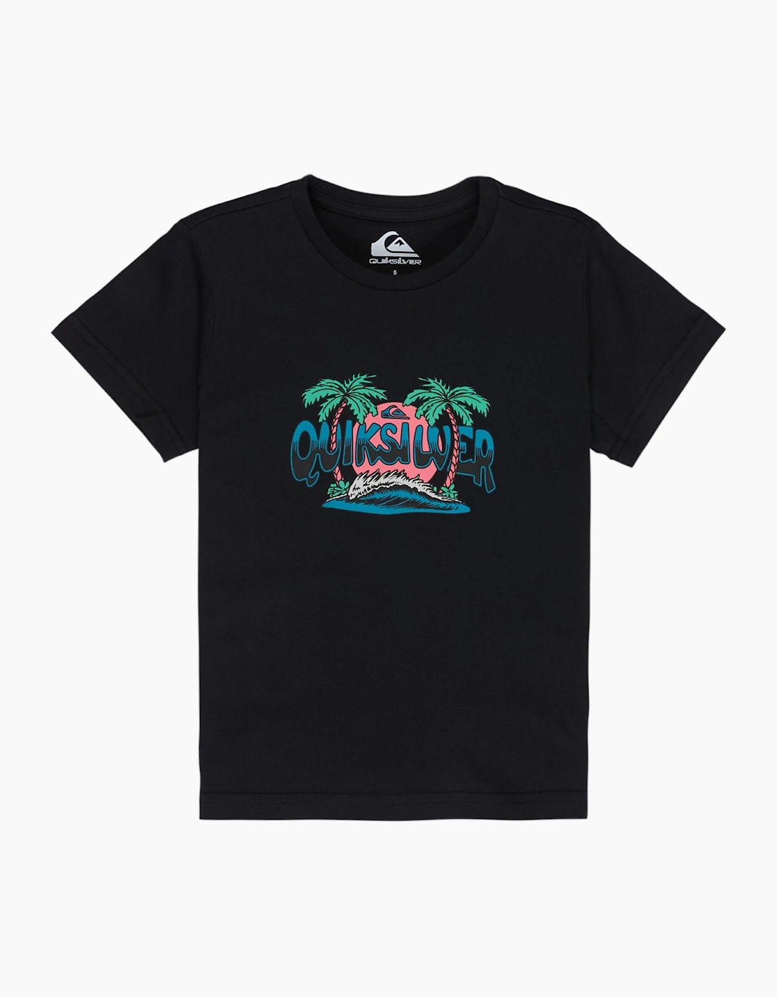 Quiksilver Kids Sound On Graphic Short Sleeve T-Shirt