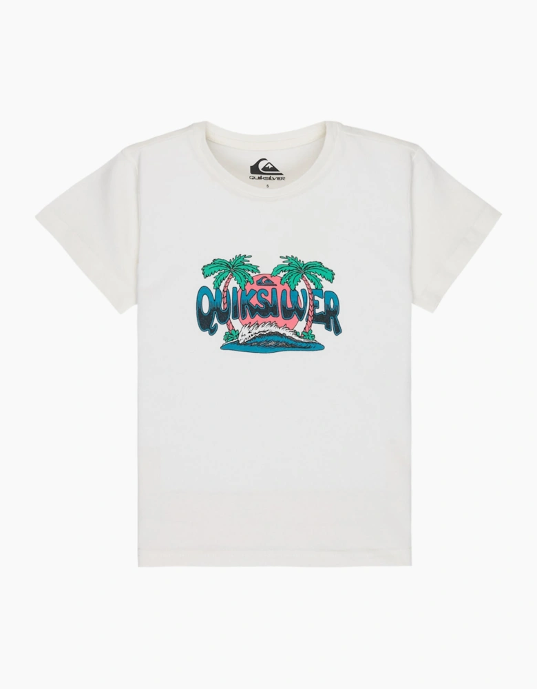 Quiksilver Kids Sound On Graphic Short Sleeve T-Shirt